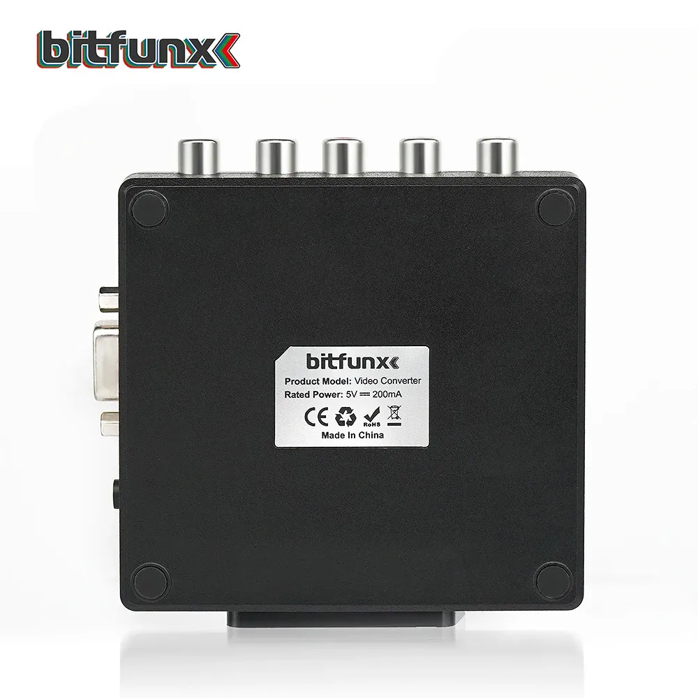 Bitfunx Convertisseur RGBS VGA vers YPbPr pour consoles rétro Nintendo 64, PS1, PS2 et Dreamcast 4