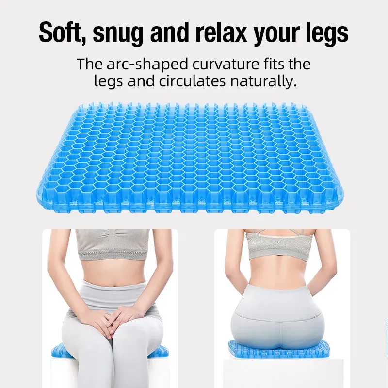 Coussins de siège de voiture multifonctionnels en silicone souple et élastique, housses amovibles à fermeture éclair, antidérapants et décoratifs 5