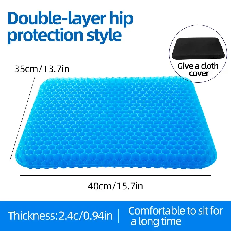 Coussins de siège de voiture multifonctionnels en silicone souple et élastique, housses amovibles à fermeture éclair, antidérapants et décoratifs 7