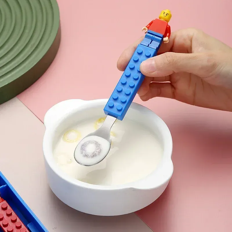 Boîte à déjeuner en blocs de construction, ensemble