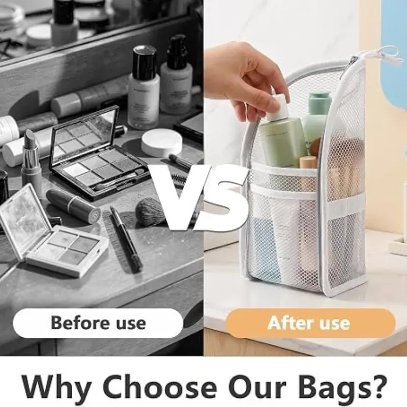 Organisation des produits de soin dans la trousse