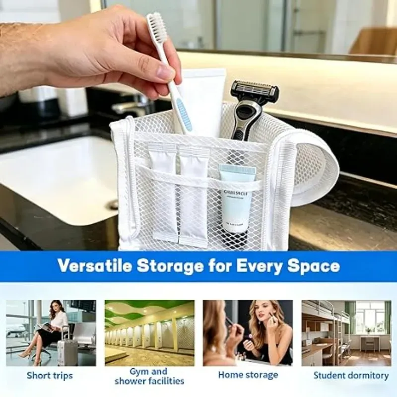 Trousse de toilette en situation d’usage
