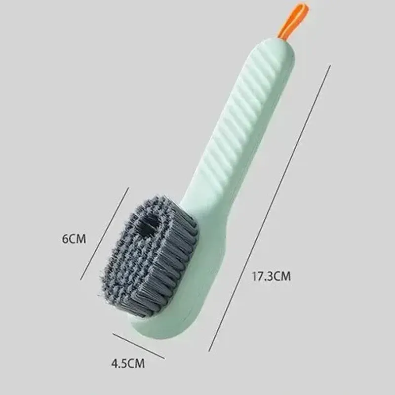 Brosse à Chaussures Multifonction Souple Regina avec Manche Long et Crochet, Outil de Nettoyage pour Vêtements 6