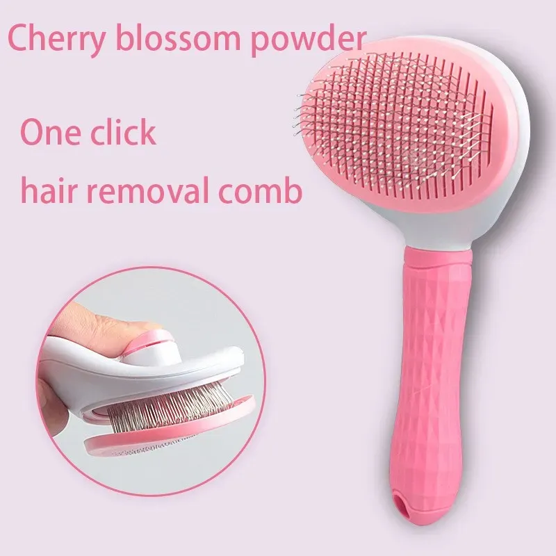 Brosse à poils pour chiens et chats, peigne épilateur pour animaux de compagnie - Image 1
