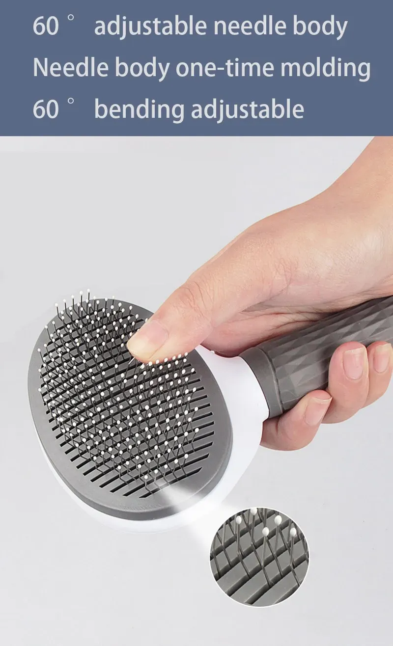 Brosse Slicker pour animaux de compagnie, utilisation au quotidien