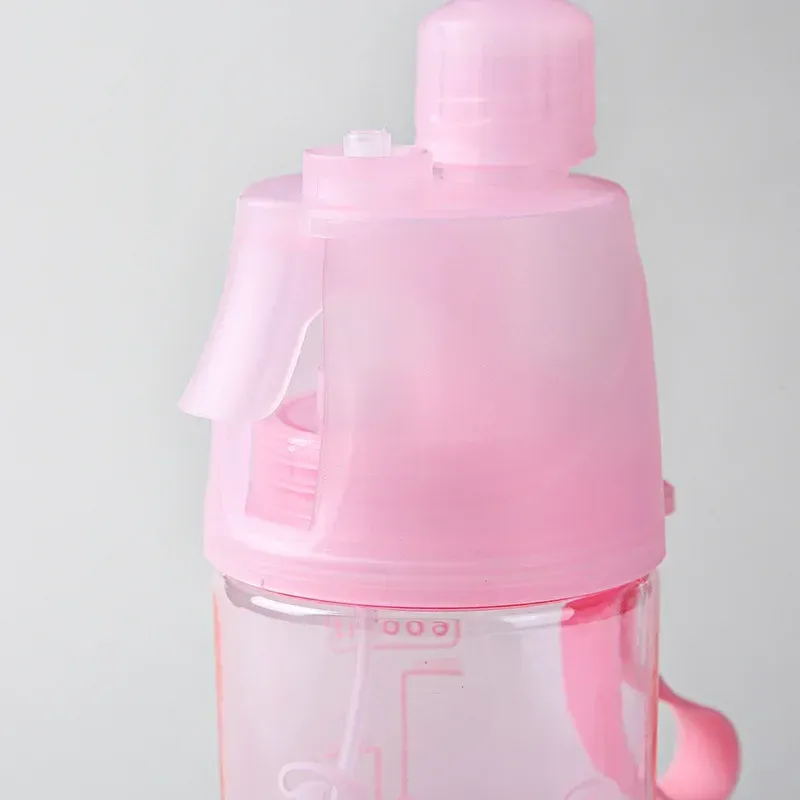 Bouteille portable, vue de profil