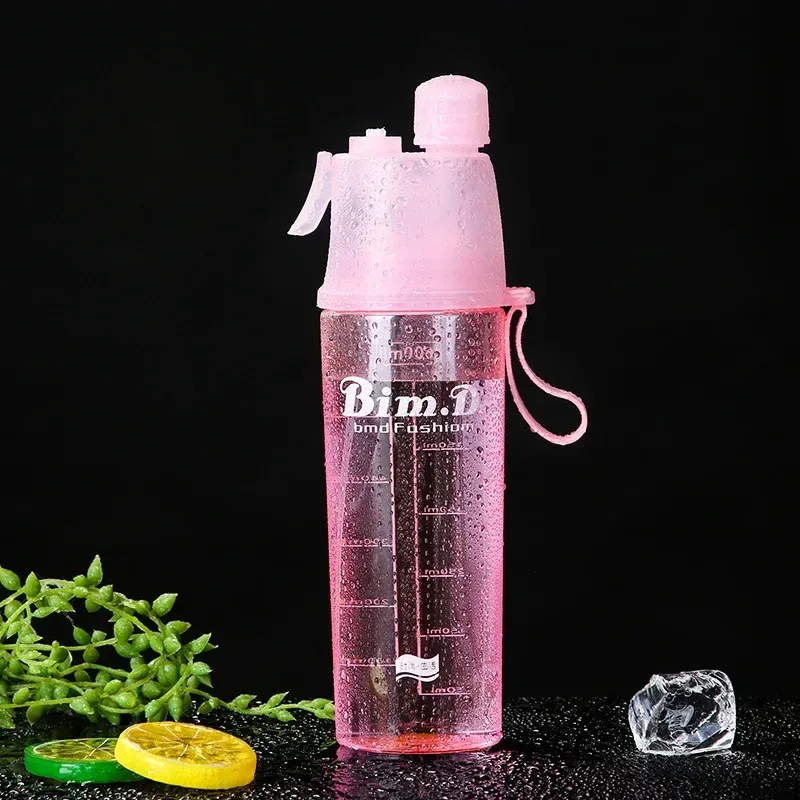 Bouteille d'eau, détails de finition