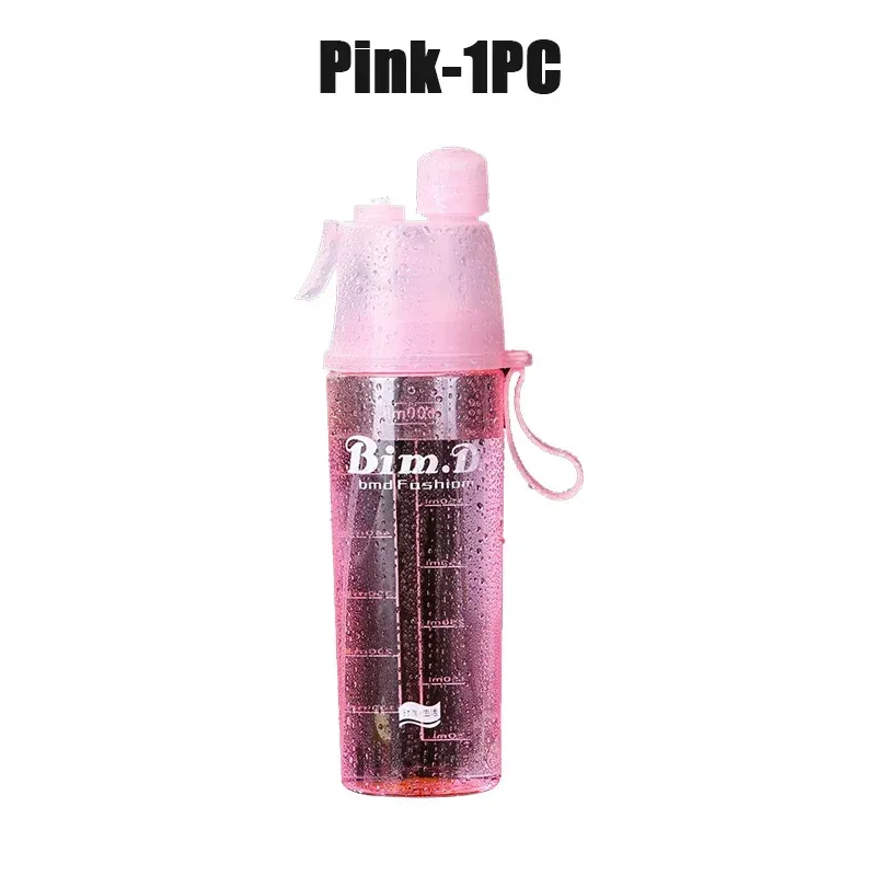 Bouteille d'eau portable avec paille, lot de 1 à 4 pièces, pour sports de plein air 11