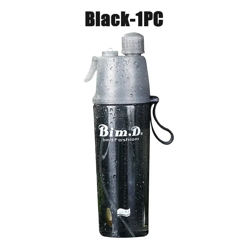 Bouteille d'eau portable avec paille, lot de 1 à 4 pièces, pour sports de plein air 10