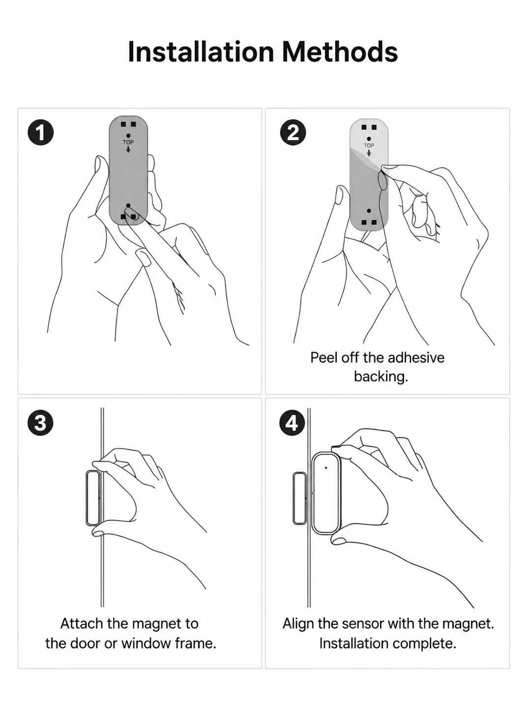 Guide d'installation du capteur Tuya