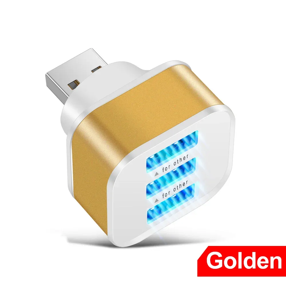 Adaptateur USB 3 en 1 utilisation automobile
