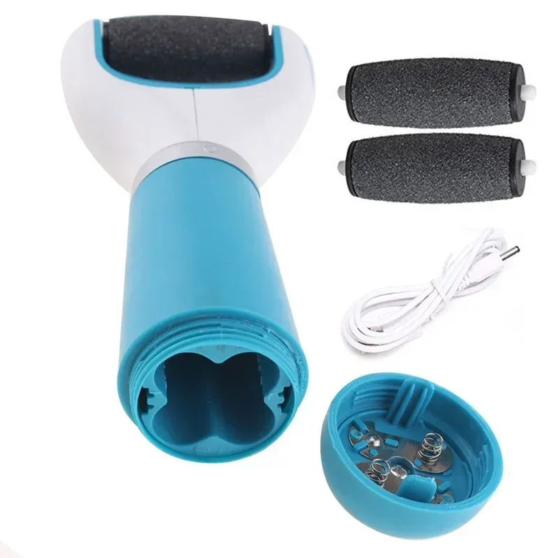 Lime électrique USB pour pieds, outil de pédicure à fréquence de broyage, élimine la peau dure et les callosités, pour talons fissurés 6