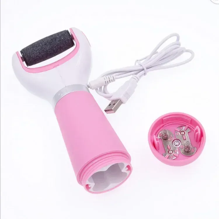 Lime électrique USB pour pieds, outil de pédicure à fréquence de broyage, élimine la peau dure et les callosités, pour talons fissurés 11