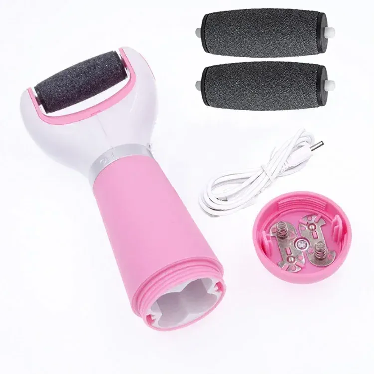 Lime électrique USB pour pieds, outil de pédicure à fréquence de broyage, élimine la peau dure et les callosités, pour talons fissurés 8