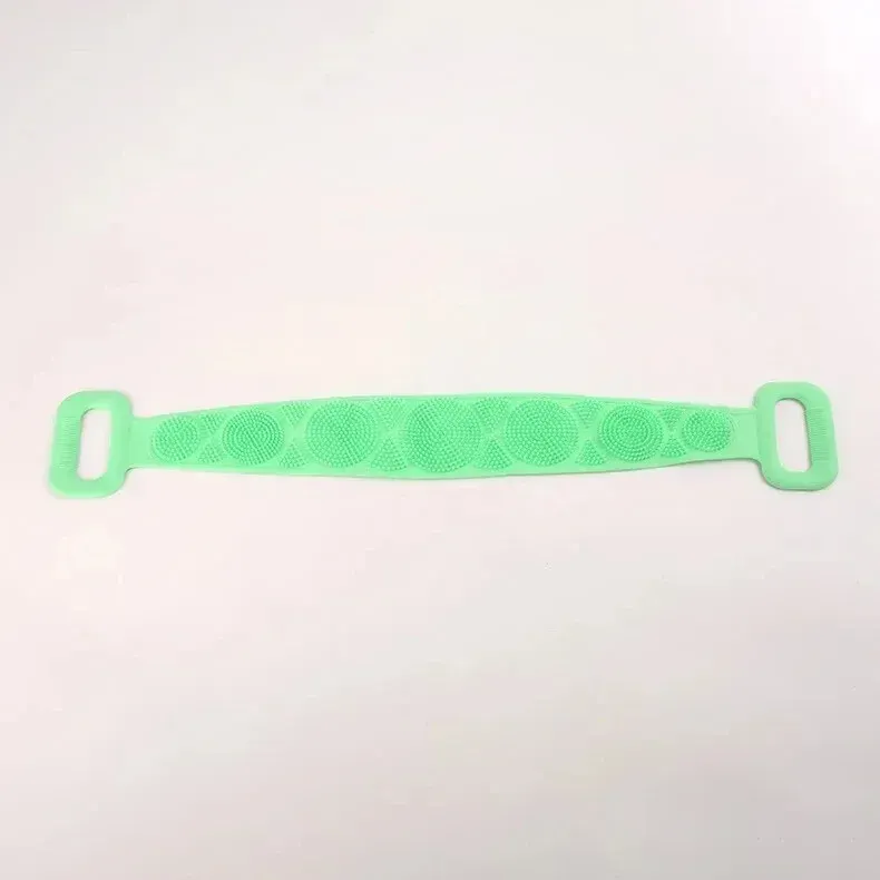 Brosse de bain en silicone, vue d'ensemble