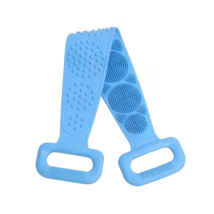 Brosse de bain en silicone, détail final