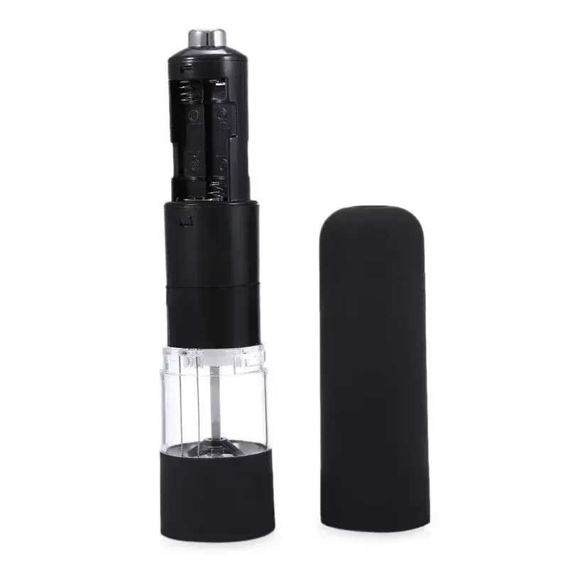 Moulin électrique automatique à poivre et à sel avec lumière LED et mouture réglable 5