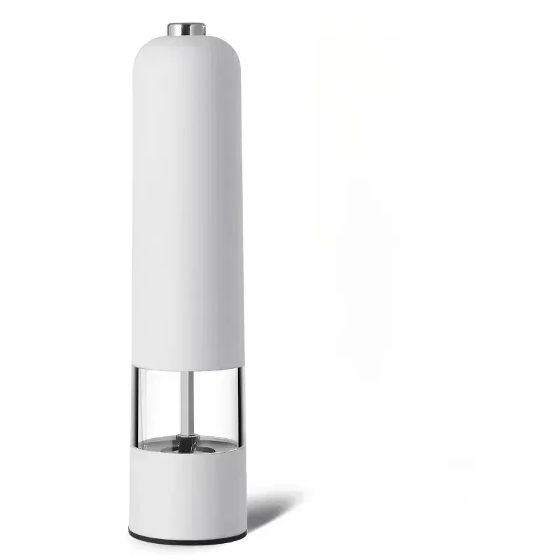 Moulin électrique automatique à poivre et à sel avec lumière LED et mouture réglable 8