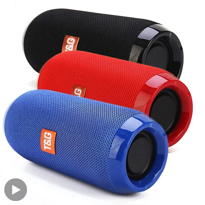 Haut-parleur Bluetooth portable sans fil, enceinte radio FM avec caisson de basses, audio mains libres