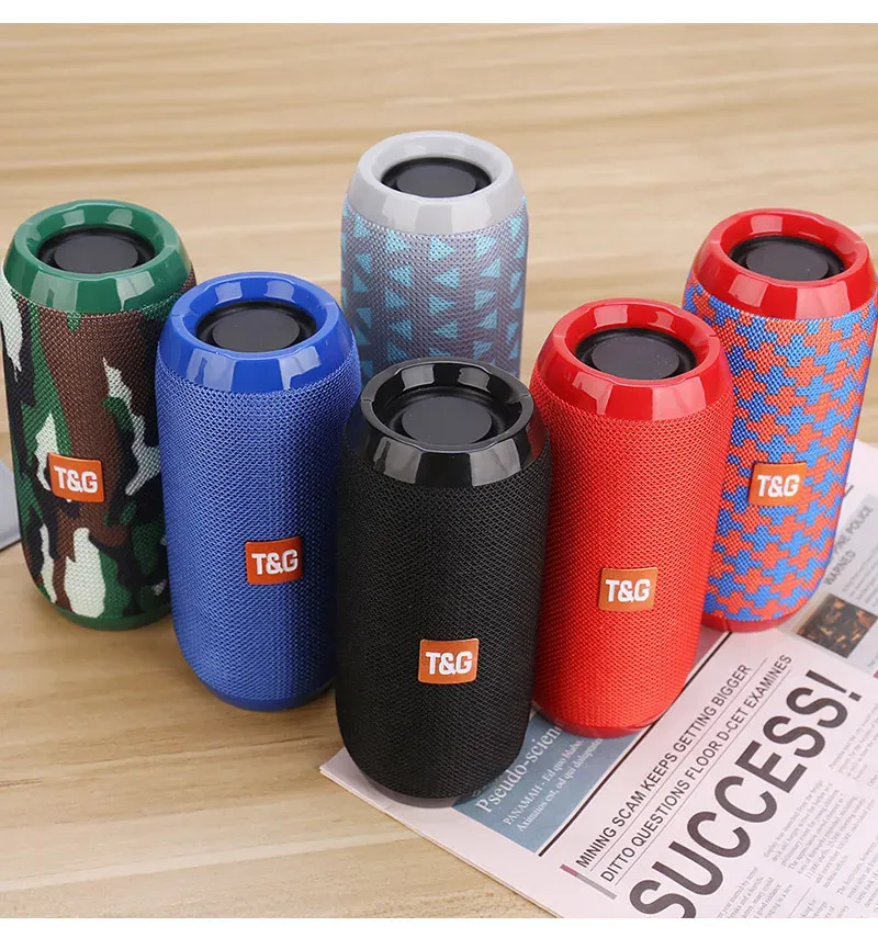 Enceinte Bluetooth portable en situation d'utilisation