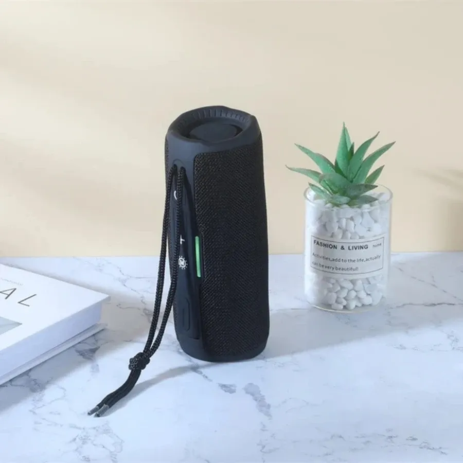 Haut-parleur Bluetooth portable sans fil, enceinte radio FM avec caisson de basses, audio mains libres 15