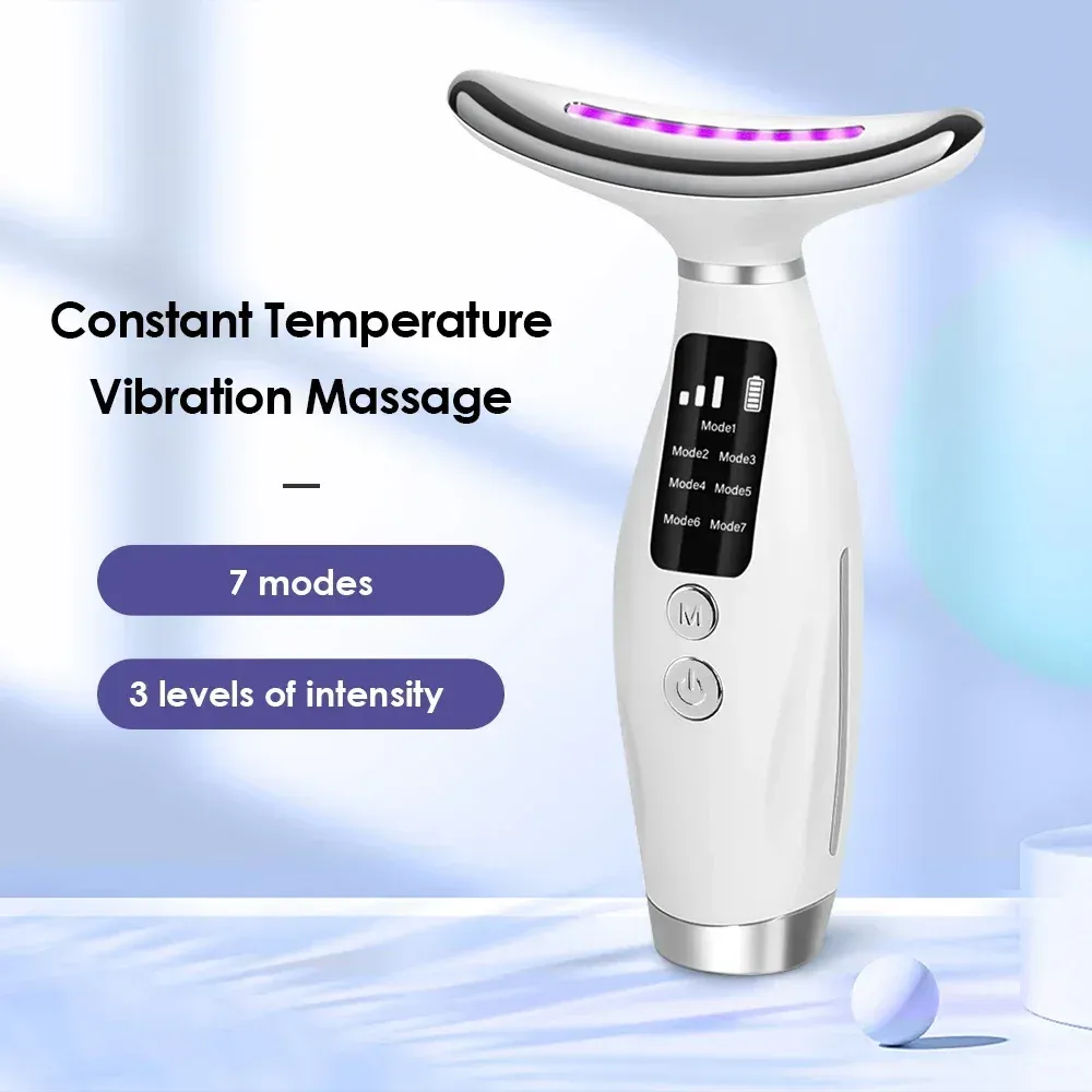 Masseur LED visage et cou, vue principale