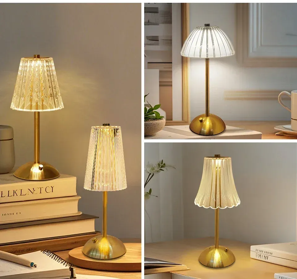 Veilleuse sur bureau
