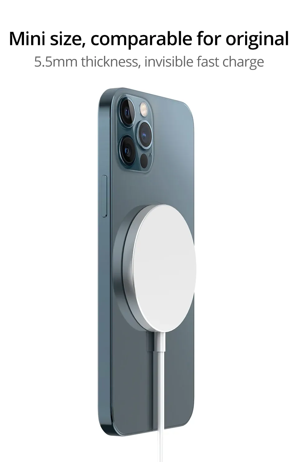 Chargeur MagSafe, en usage