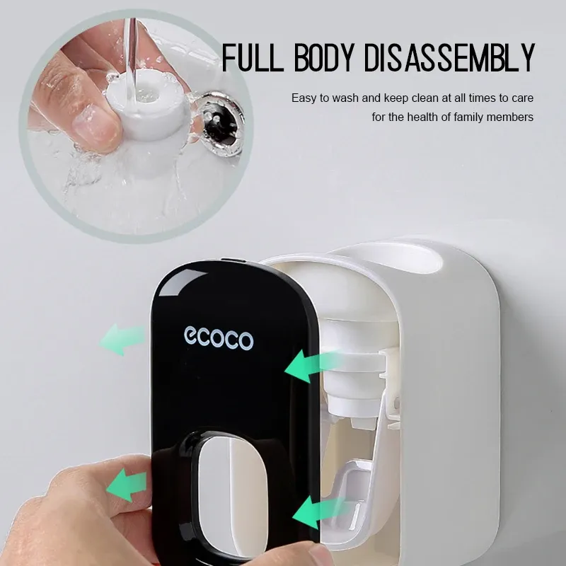 Ensemble d'accessoires de salle de bains au design minimaliste
