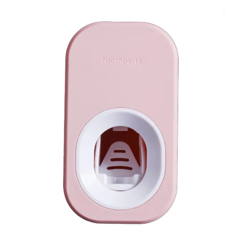Distributeur automatique de dentifrice, presse-dentifrice, anti-poussière, support mural pour brosse à dents, ensemble d'accessoires de salle de bains 9
