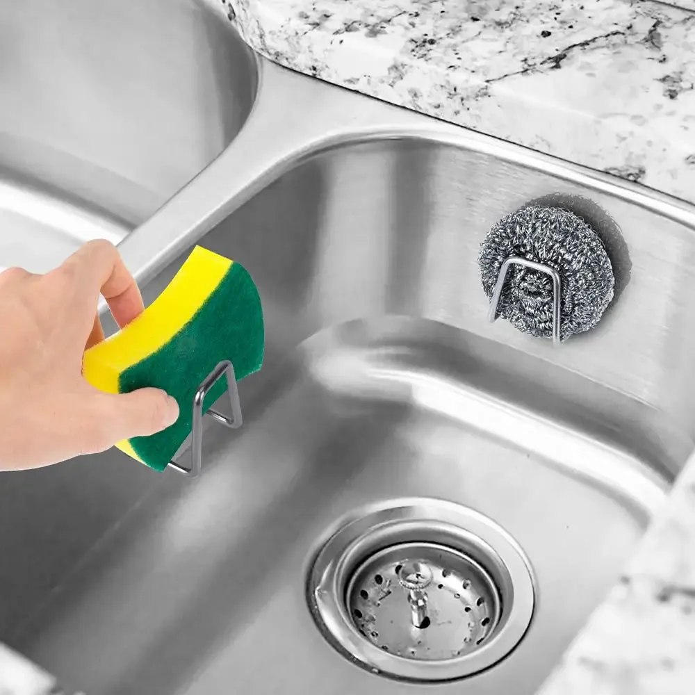 Porte-éponge de cuisine en acier inoxydable