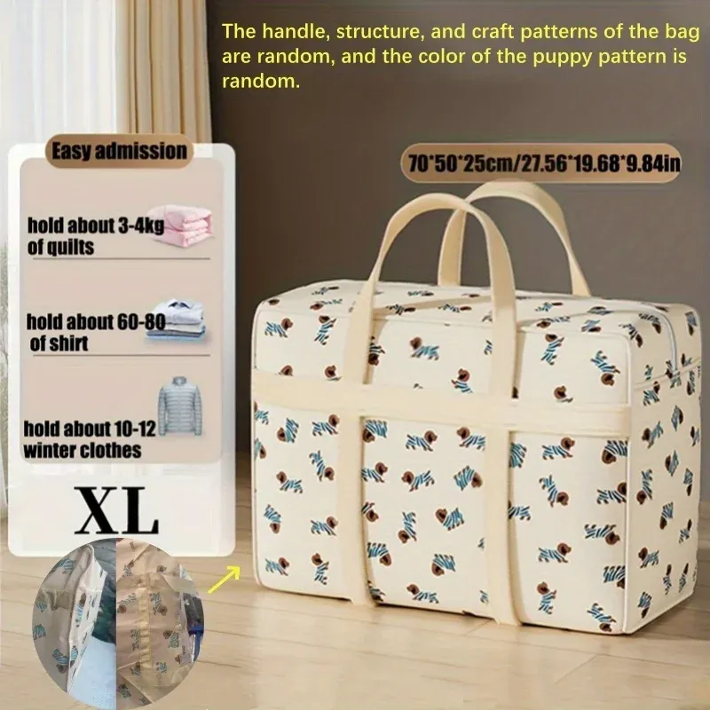 Sac de rangement de voyage en situation