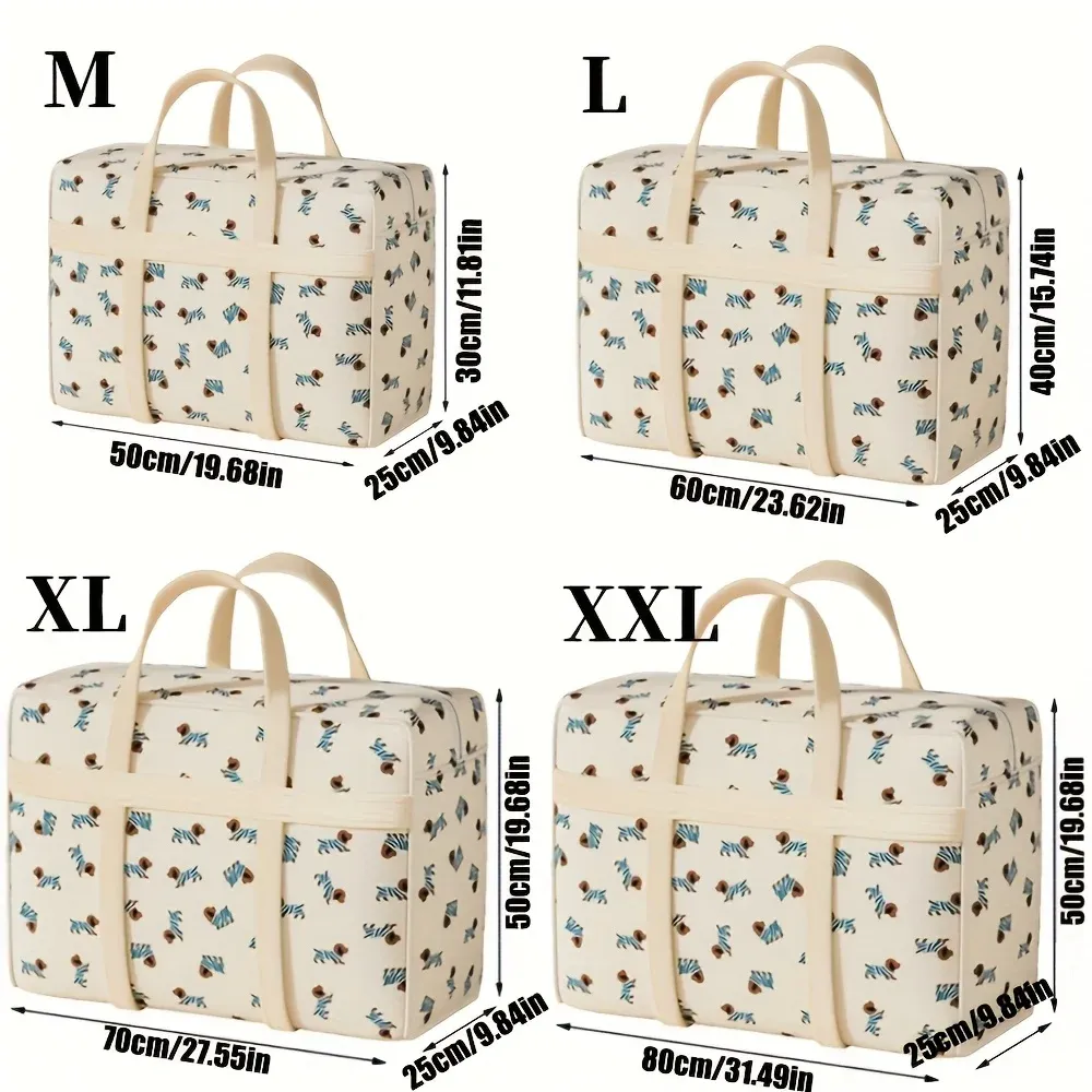 Sac de rangement pliable au motif chiot mignon