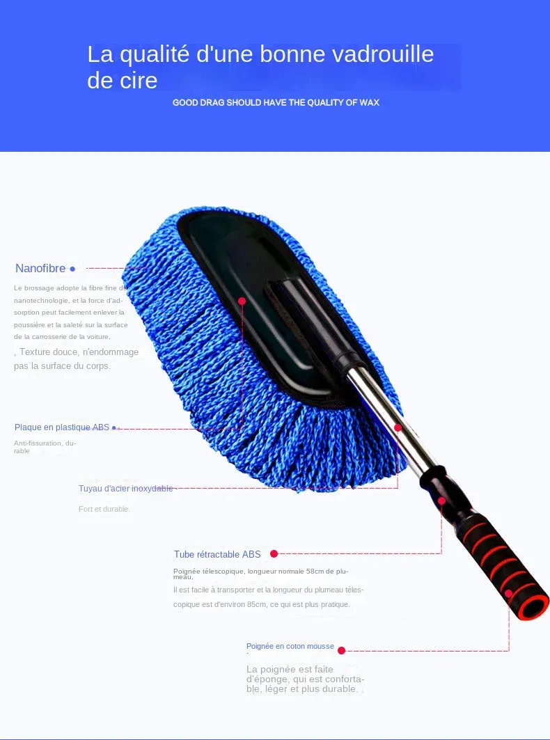 Utilisation du manche long