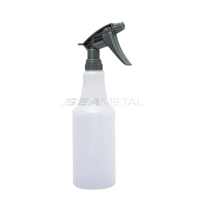 Pulvérisateur rechargeable portable de 800 ml en plastique PE, flacon vide avec buse réglable pour l'arrosage de jardin et l'entretien de voiture 7