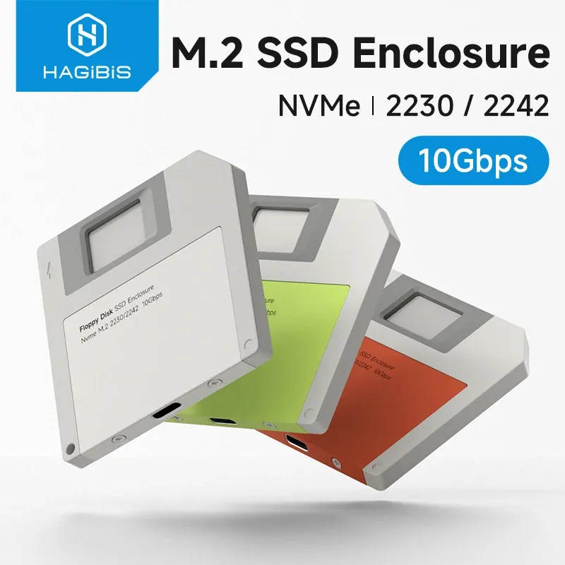Boîtier SSD M.2 NVMe Hagibis USB 3.2 Gen 2 pour SSD 2230 et 2242