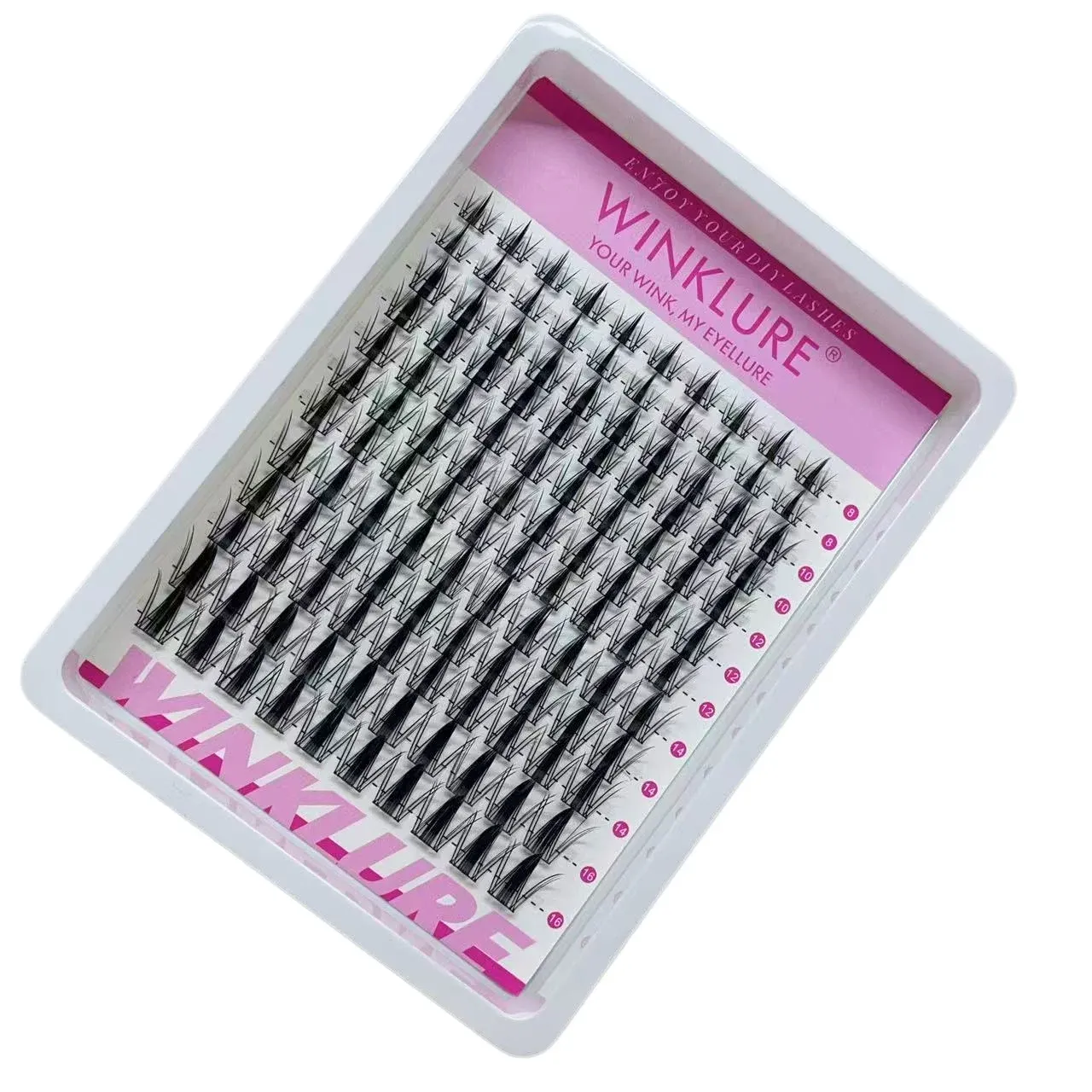 Cils en bouquets WINKLURE, mise en situation