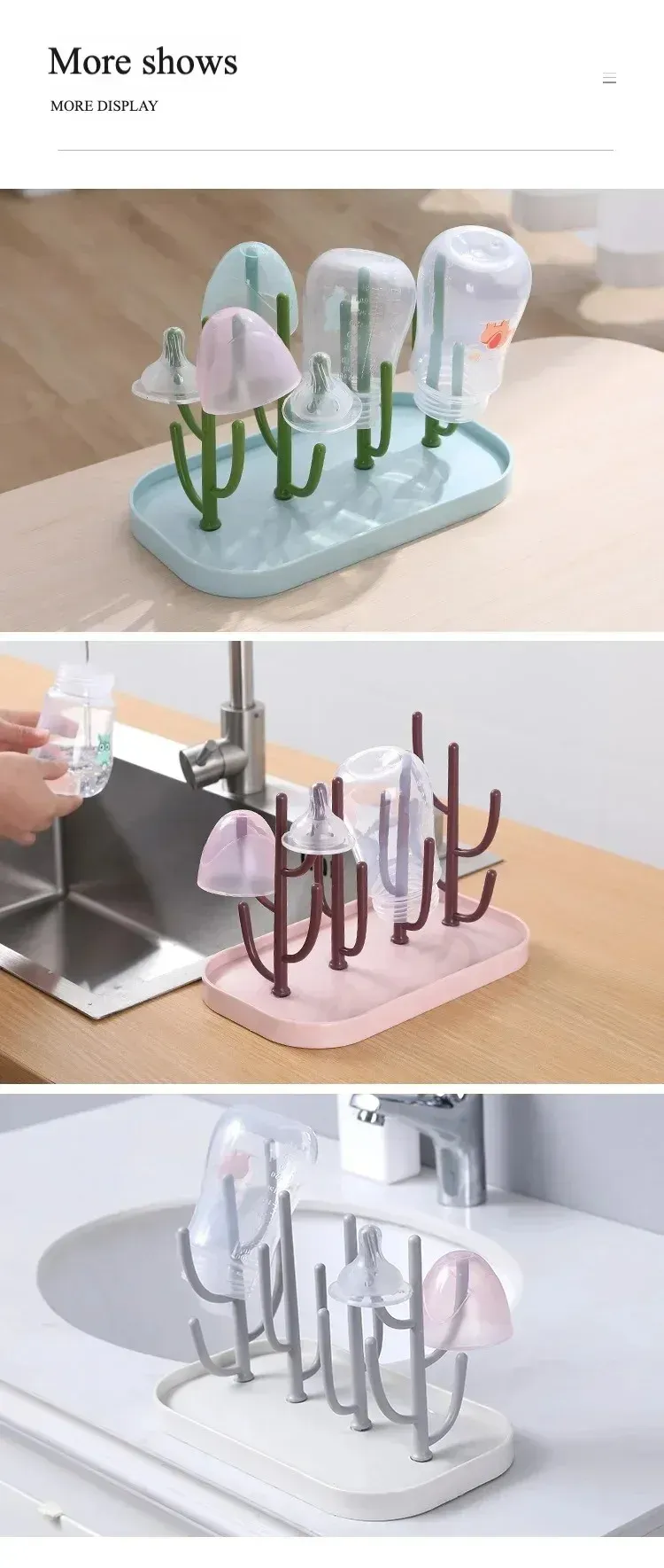 Étagère de séchage dans un intérieur moderne