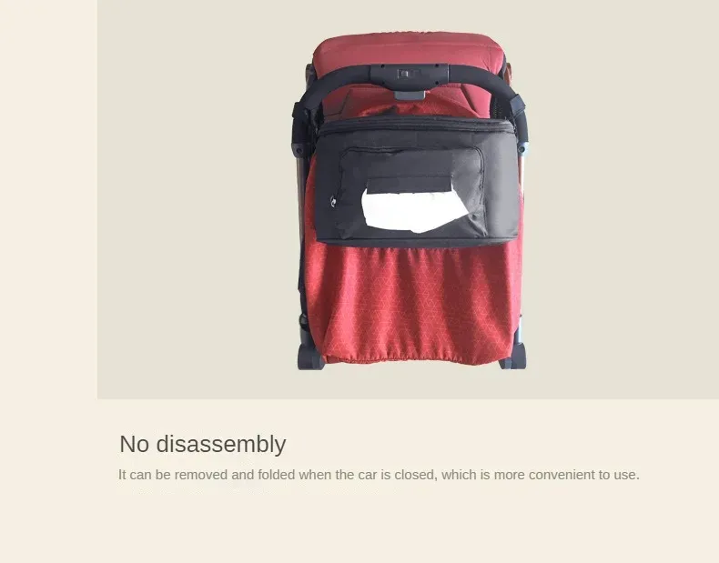 Sac de poussette, présentation finale