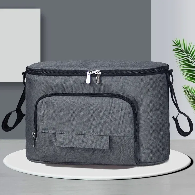 Sac de rangement pour poussette, sac suspendu de voyage, porte-biberon, sac à couches et accessoires pour bébé 9