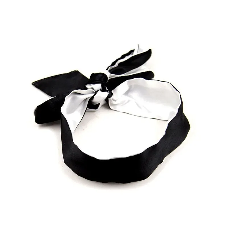 Masque de sommeil en soie Savour, 1 pièce, bandeau en satin de soie mignon et élégant, cadeau surprise pour femme de haute qualité 8