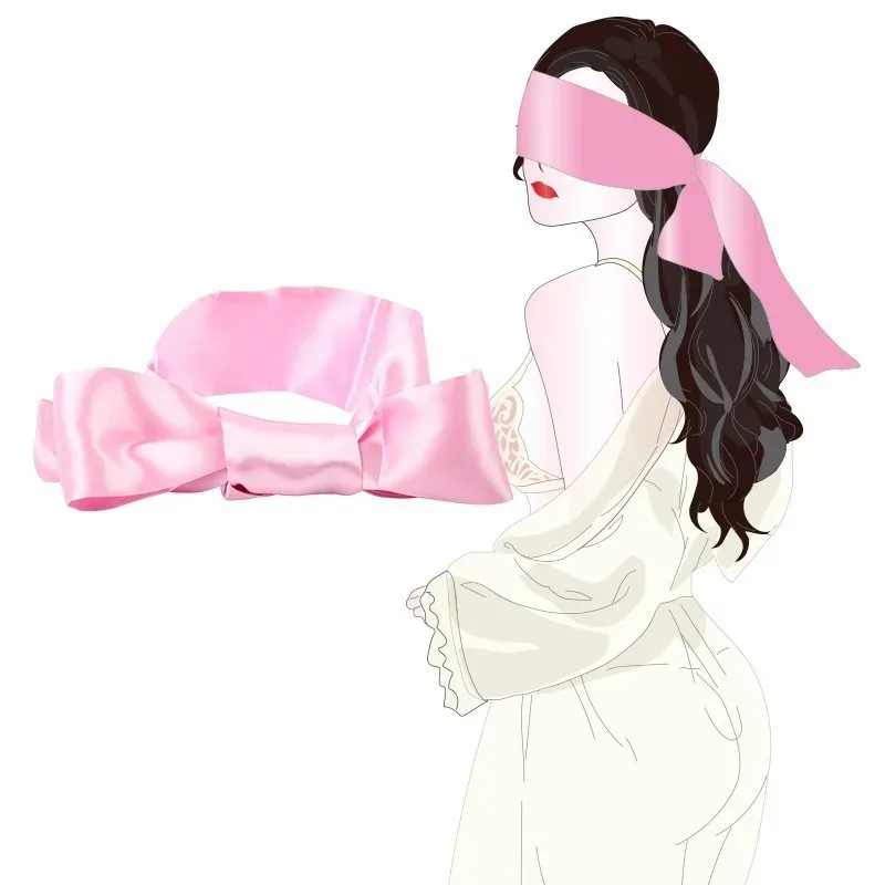Masque de sommeil en soie Savour, 1 pièce, bandeau en satin de soie mignon et élégant, cadeau surprise pour femme de haute qualité 15