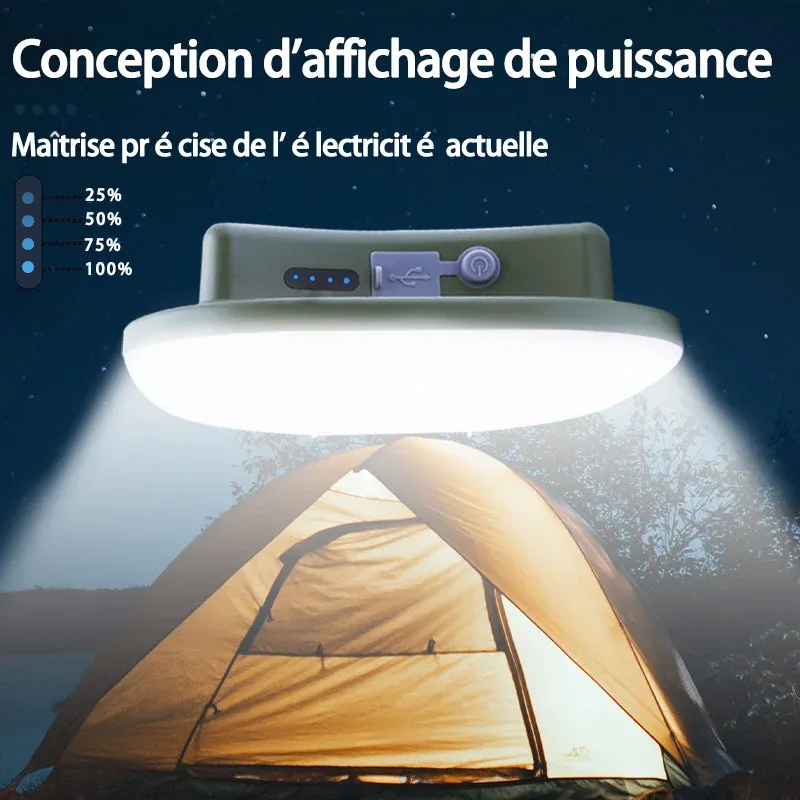 Lampe de camping LED MOSLIGHTING rechargeable
