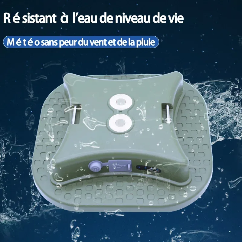 Lampe LED MOSLIGHTING en usage extérieur