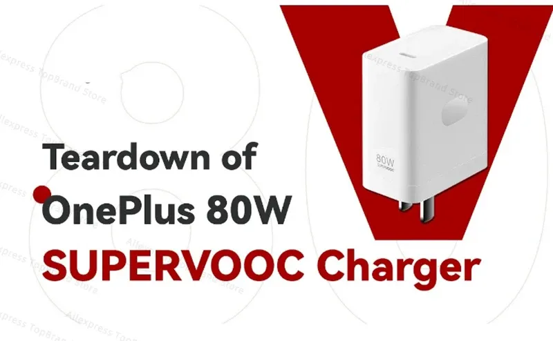 Chargeur SuperVOOC en utilisation