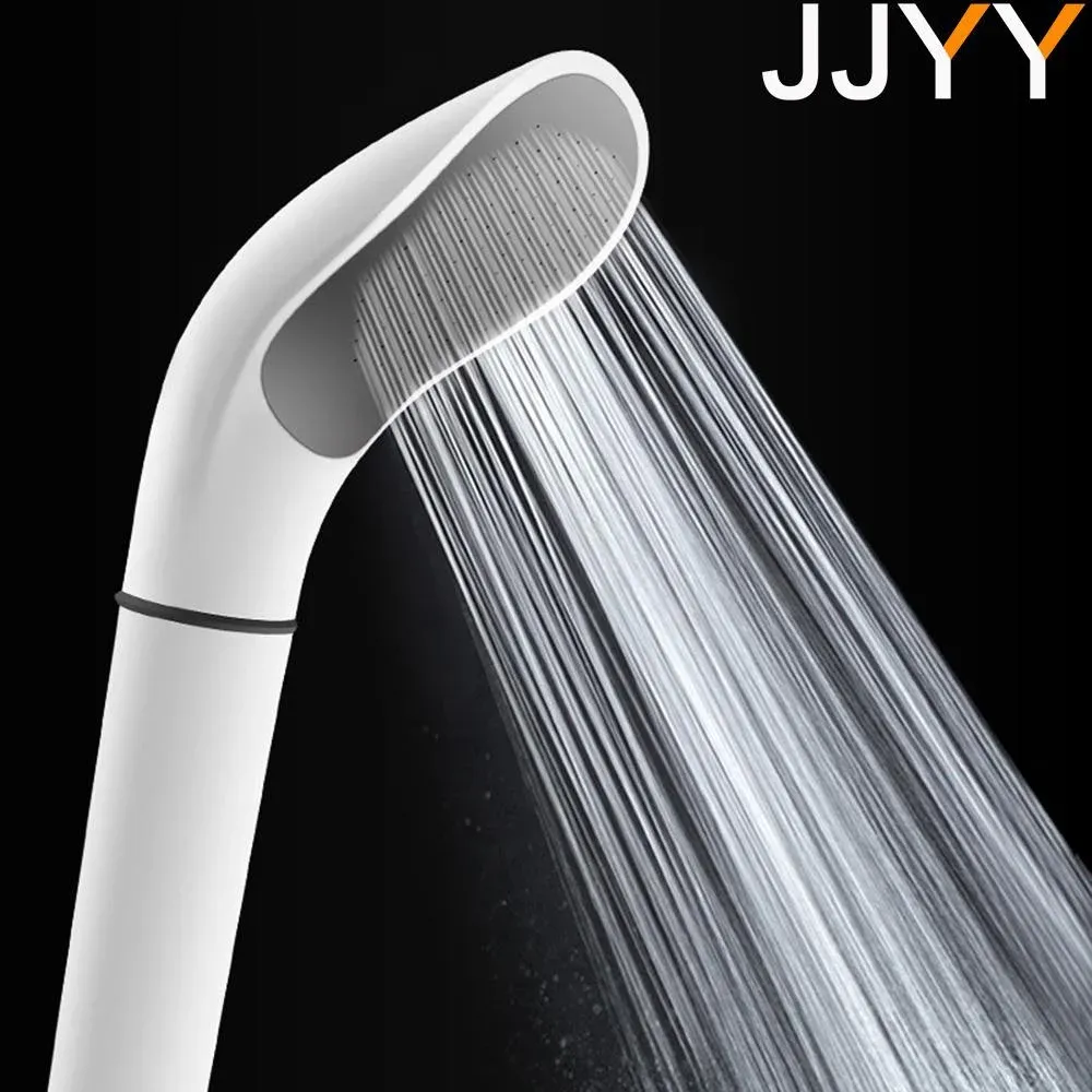 Pommeau de douche haute pression JJYY blanc, économiseur d'eau à filtre