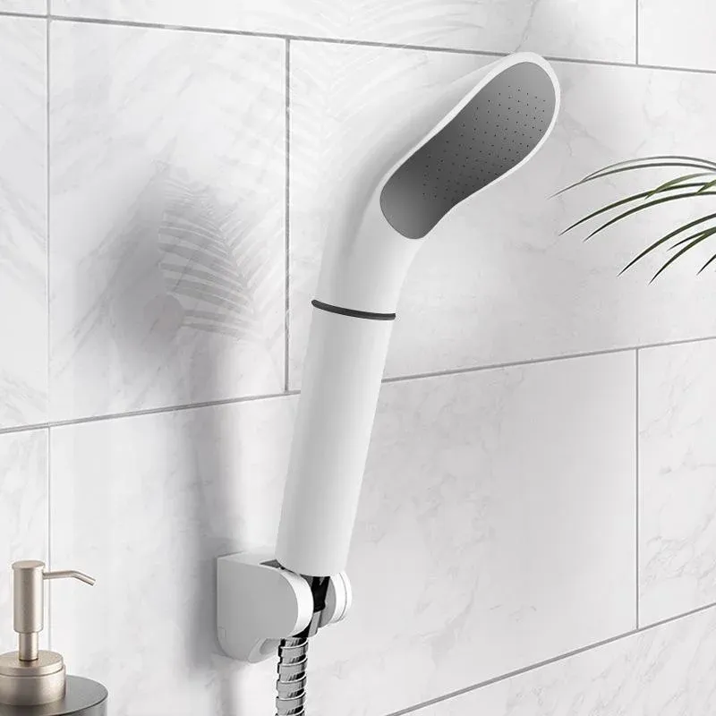 Pommeau de douche haute pression JJYY blanc, économiseur d'eau à filtre 6