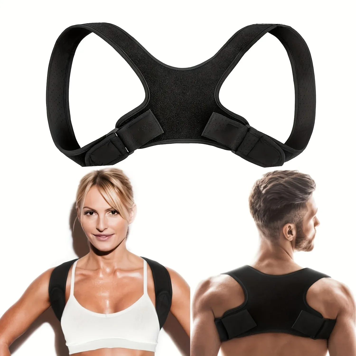 Correcteur de posture réglable, détails du design