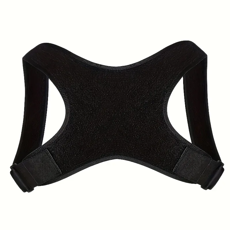 Correcteur de posture réglable à ceinture de soutien dorsal, respirant et antidérapant, pour une meilleure posture assise 7