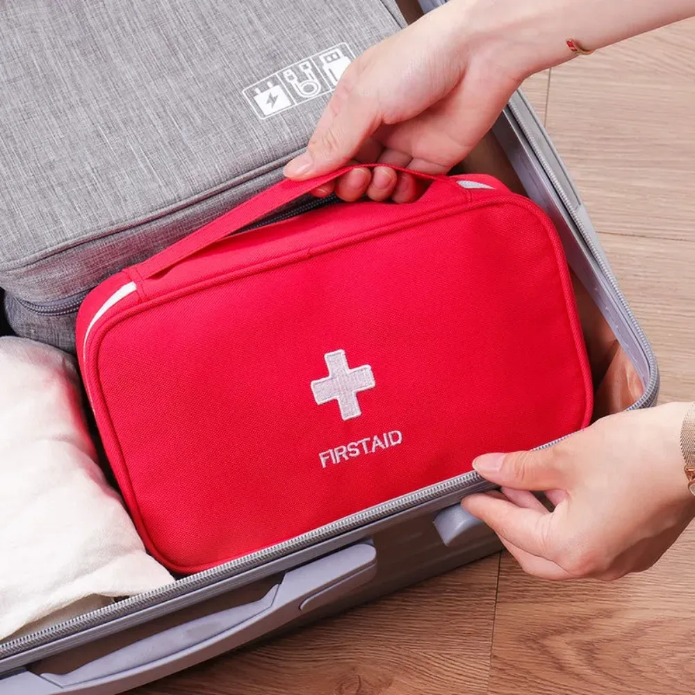 Trousse de premiers secours portable avec organiseur pour médicaments, pour la maison et les voyages 3